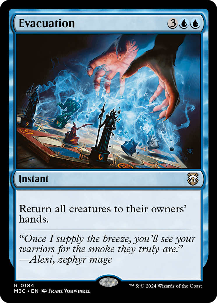 Evacuation (M3C-184) [Modern Horizons 3 Commander] MTG Single Wizards of the Coast