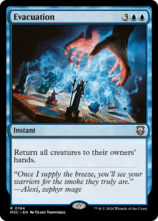 Evacuation (M3C-184) [Modern Horizons 3 Commander] MTG Single Wizards of the Coast