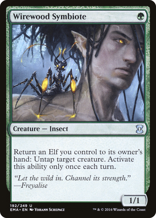 Wirewood Symbiote (EMA-192) [Eternal Masters] Foil MTG Single Wizards of the Coast