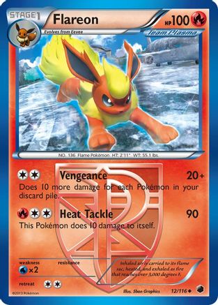 Flareon (Team Plasma) (12/116) [BW: Plasma Freeze] Pokemon Single Pokémon