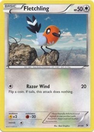 Fletchling (/39) [XY: Kalos Starter Set] Pokemon Single Pokémon