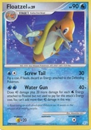 Floatzel () [DP: Trainer Kit Manaphy & Lucario] Pokemon Single Pokémon