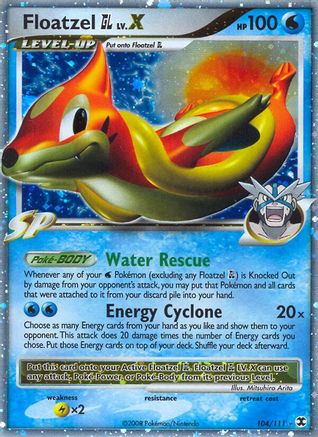 Floatzel GL Lv.X (/111) Holofoil [Platinum: Rising Rivals] Pokemon Single Pokémon