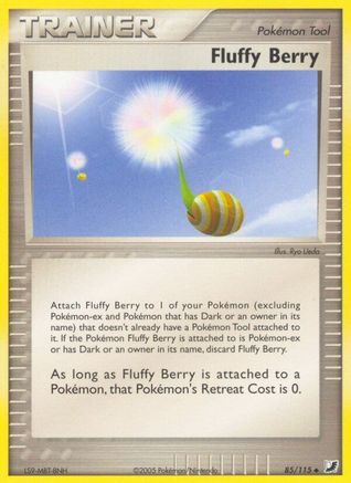 Fluffy Berry (/115) [EX: Unseen Forces] Pokemon Single Pokémon