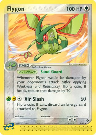 Flygon - 15/97 (15/97) - [EX: Dragon] Reverse Holofoil Pokemon Single Pokémon