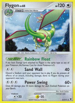 Flygon (/111) Holofoil [Platinum: Rising Rivals] Pokemon Single Pokémon