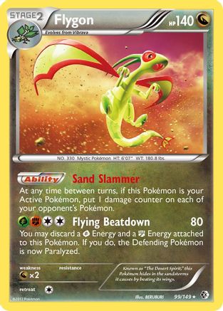 Flygon (/149) Holofoil [BW: Boundaries Crossed] Pokemon Single Pokémon