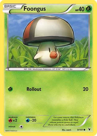Foongus (/101) [BW: Noble Victories] Pokemon Single Pokémon