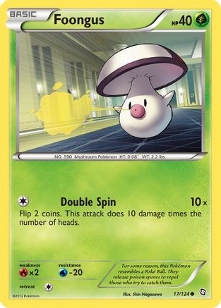 Foongus (/124) [BW: Dragons Exalted] Pokemon Single Pokémon