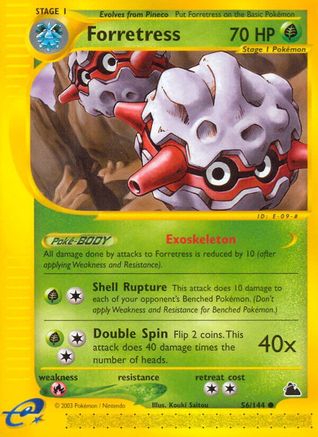 Forretress (56) (/144) [Vintage: Skyridge] Pokemon Single Pokémon