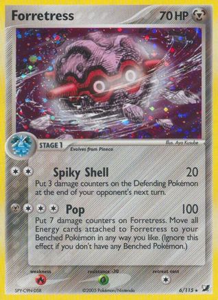 Forretress (/115) Holofoil [EX: Unseen Forces] Pokemon Single Pokémon