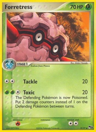 Forretress (/17) [Promos: POP Series 3] Pokemon Single Pokémon
