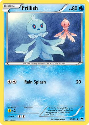 Frillish (/101) Reverse Holofoil [BW: Noble Victories] Pokemon Single Pokémon