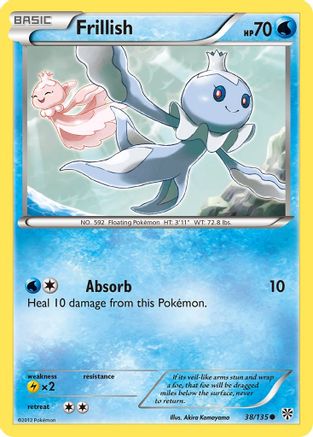 Frillish (/135) Reverse Holofoil [BW: Plasma Storm] Pokemon Single Pokémon