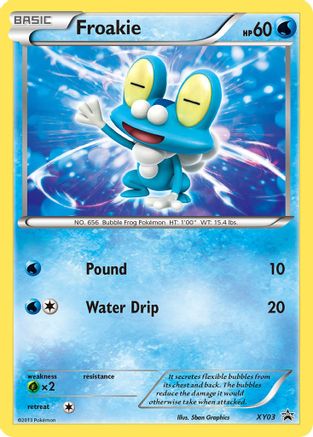 Froakie - XY03 (/211) Holofoil [Promos: XY Promos] Pokemon Single Pokémon