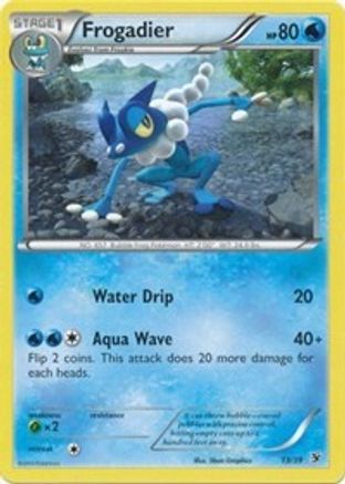 Frogadier (/39) Holofoil [XY: Kalos Starter Set] Pokemon Single Pokémon