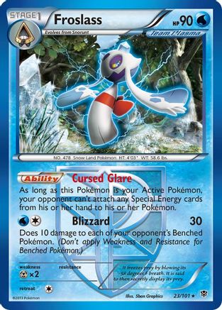 Froslass (Team Plasma) (/101) Reverse Holofoil [BW: Plasma Blast] Pokemon Single Pokémon