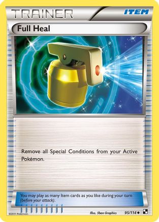 Full Heal (/114) Reverse Holofoil [BW: Base Set] Pokemon Single Pokémon