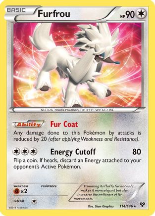 Furfrou (/146) Reverse Holofoil [XY: Base Set] Pokemon Single Pokémon