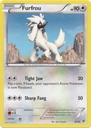 Furfrou (32) (/39) [XY: Kalos Starter Set] Pokemon Single Pokémon