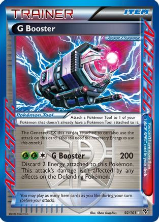 G Booster (Team Plasma) (/101) Holofoil [BW: Plasma Blast] Pokemon Single Pokémon