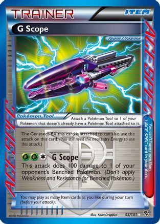 G Scope (Team Plasma) (/101) Holofoil [BW: Plasma Blast] Pokemon Single Pokémon
