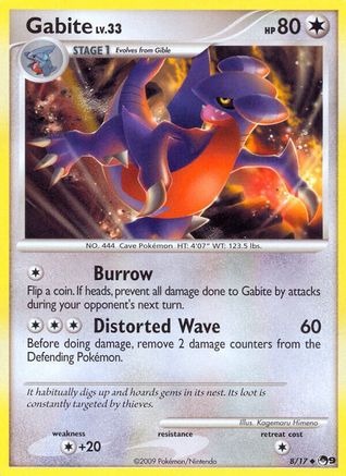 Gabite (8/17) [Promos: POP Series 9] Pokemon Single Pokémon
