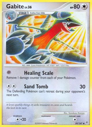 Gabite (/147) [Platinum: Supreme Victors] Pokemon Single Pokémon