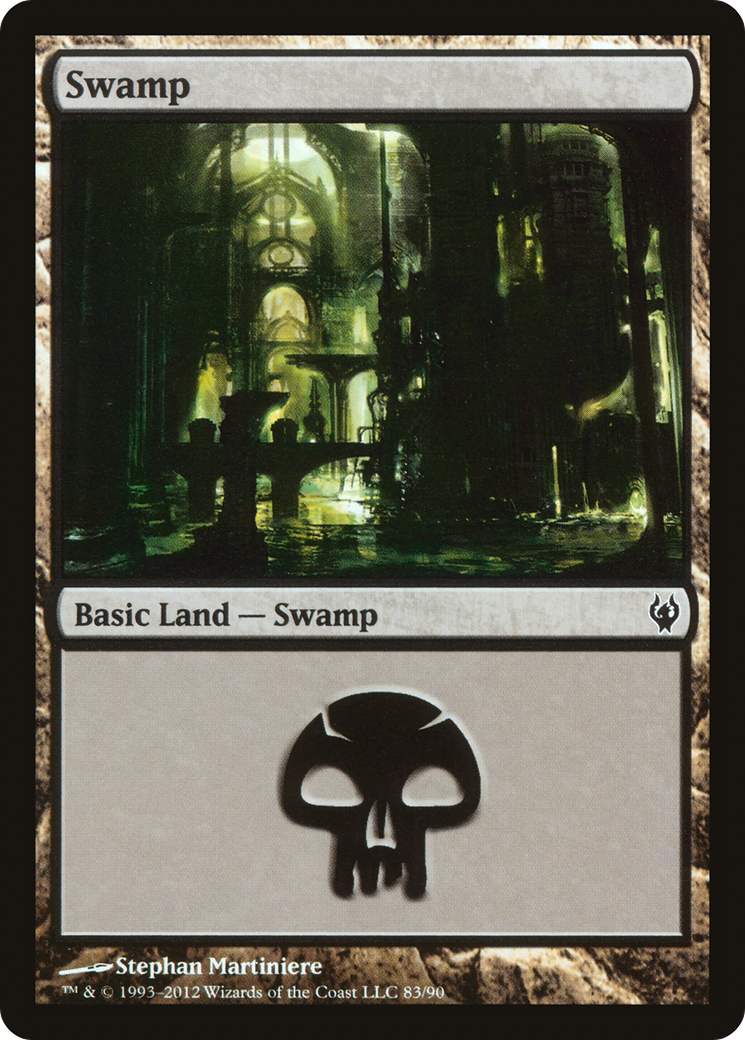 Swamp (83) (DDJ-083) [Misc] Duel Decks: Izzet vs. Golgari MTG Single Wizards of the Coast