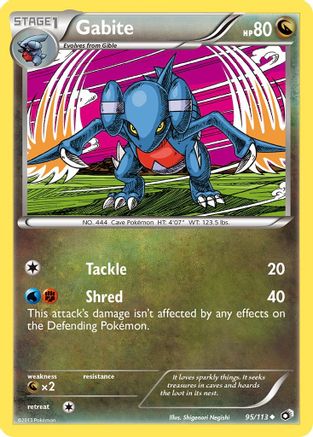 Gabite (/113) [BW: Legendary Treasures] Pokemon Single Pokémon