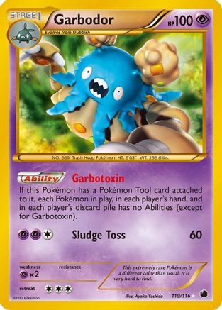 Garbodor (119 Secret Rare) (/116) Holofoil [BW: Plasma Freeze] Pokemon Single Pokémon