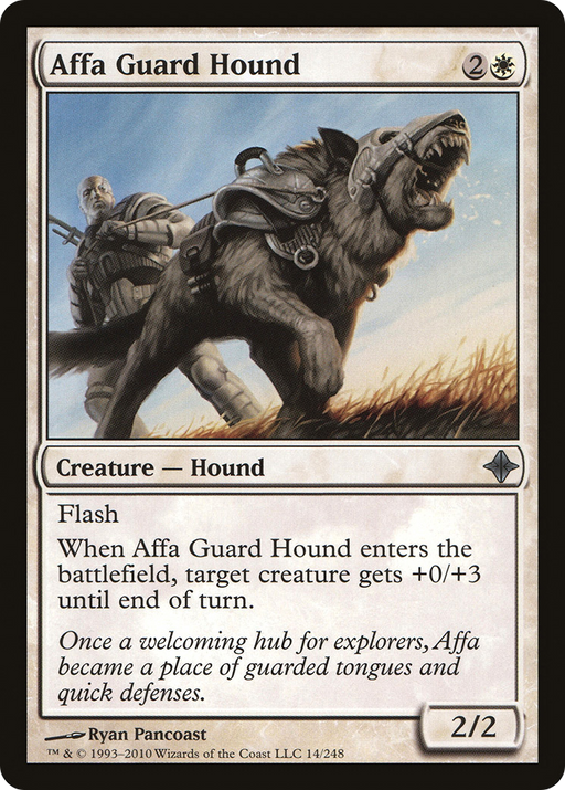 Affa Guard Hound (ROE-014) [Rise of the Eldrazi] MTG Single Wizards of the Coast
