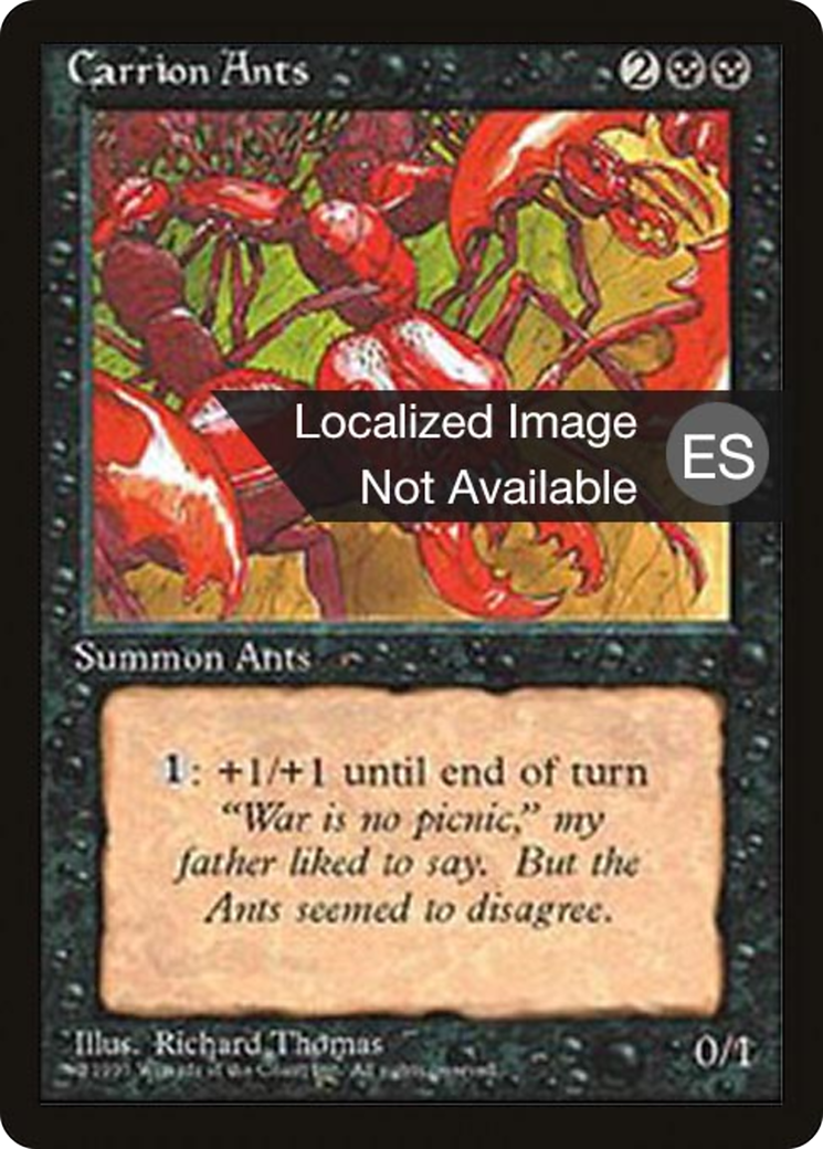 Carrion Ants (4BB-125) [Fourth Edition Foreign Black Border] MTG Single Wizards of the Coast