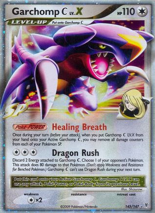 Garchomp C Lv.X (/147) Holofoil [Platinum: Supreme Victors] Pokemon Single Pokémon