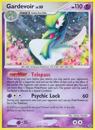 Gardevoir (/132) Reverse Holofoil [DP: Secret Wonders] Pokemon Single Pokémon