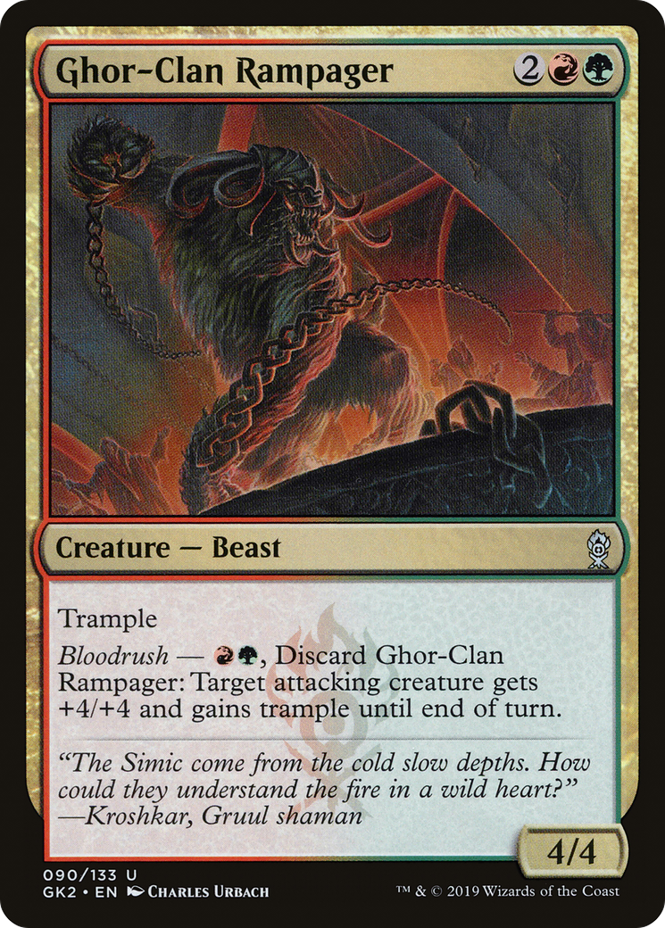 Ghor-Clan Rampager (GK2-090) [Misc] RNA Guild Kit MTG Single Wizards of the Coast