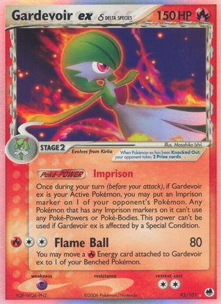 Gardevoir ex (Delta Species) (/101) Holofoil [EX: Dragon Frontiers] Pokemon Single Pokémon