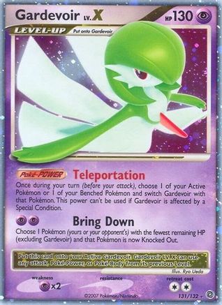 Gardevoir LV.X (/132) Holofoil [DP: Secret Wonders] Pokemon Single Pokémon