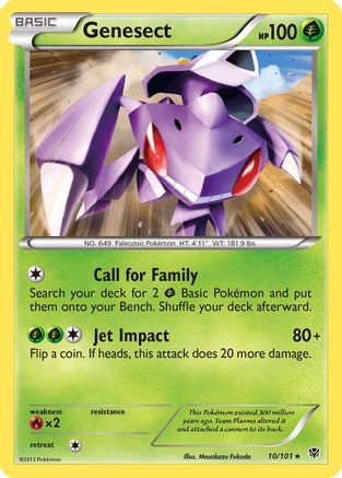 Genesect (/101) [BW: Plasma Blast] Pokemon Single Pokémon