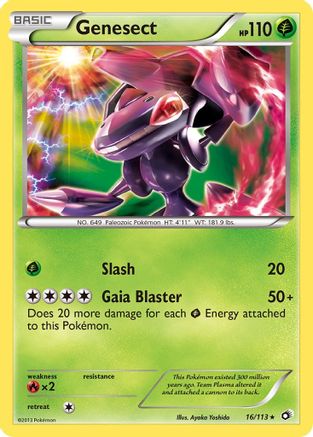 Genesect (/113) Reverse Holofoil [BW: Legendary Treasures] Pokemon Single Pokémon
