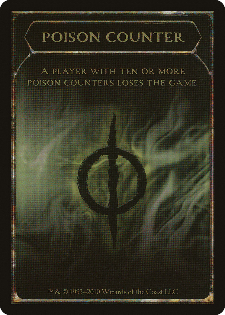 Poison Counter (SOM-010) [Tokens] Scars of Mirrodin Tokens MTG Single Wizards of the Coast