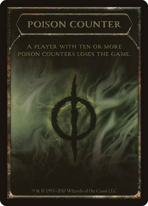 Poison Counter (SOM-010) [Tokens] Scars of Mirrodin Tokens MTG Single Wizards of the Coast
