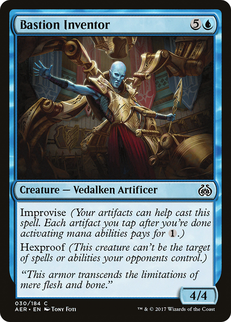 Bastion Inventor (AER-030) [Aether Revolt] MTG Single Wizards of the Coast
