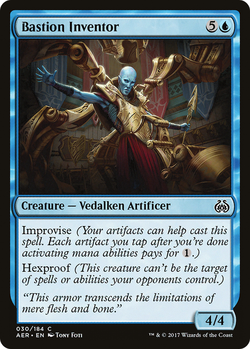 Bastion Inventor (AER-030) [Aether Revolt] MTG Single Wizards of the Coast