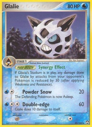 Glalie (/108) Reverse Holofoil [EX: Power Keepers] Pokemon Single Pokémon