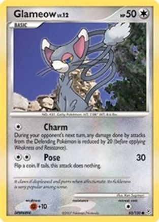 Glameow (/130) [DP: Base Set] Pokemon Single Pokémon