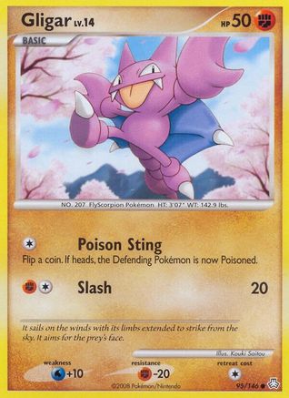 Gligar (95) (/146) [DP: Legends Awakened] Pokemon Single Pokémon