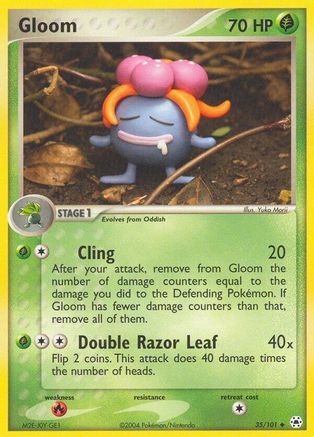 Gloom (35/101) Reverse Holofoil [EX: Hidden Legends] Pokemon Single Pokémon