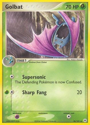 Golbat (/101) Reverse Holofoil [EX: Hidden Legends] Pokemon Single Pokémon