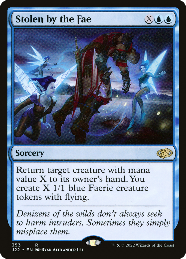 Stolen by the Fae (J22-353) [Jumpstart 2022] MTG Single Wizards of the Coast